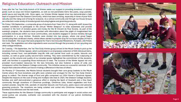 Gleeson College School Performance Report – 2024 - Page 8
