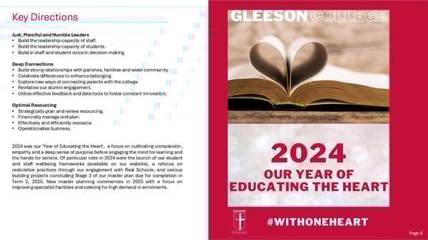 Gleeson College School Performance Report – 2024 - Page 10
