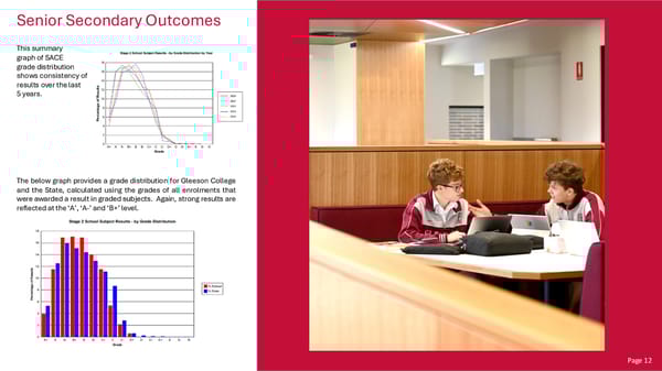 Gleeson College School Performance Report – 2024 - Page 14