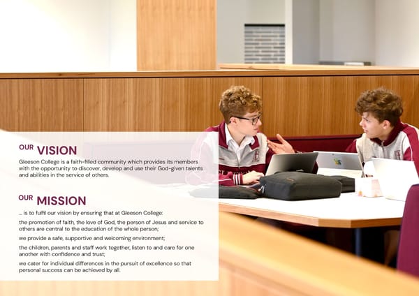 2026 Gleeson College Senior Years Curriculum Guide 2026 - Page 2