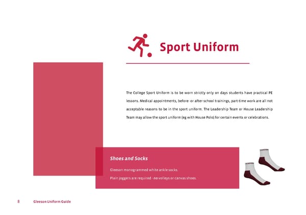Gleeson College Uniform Guide and Expectations - Page 8