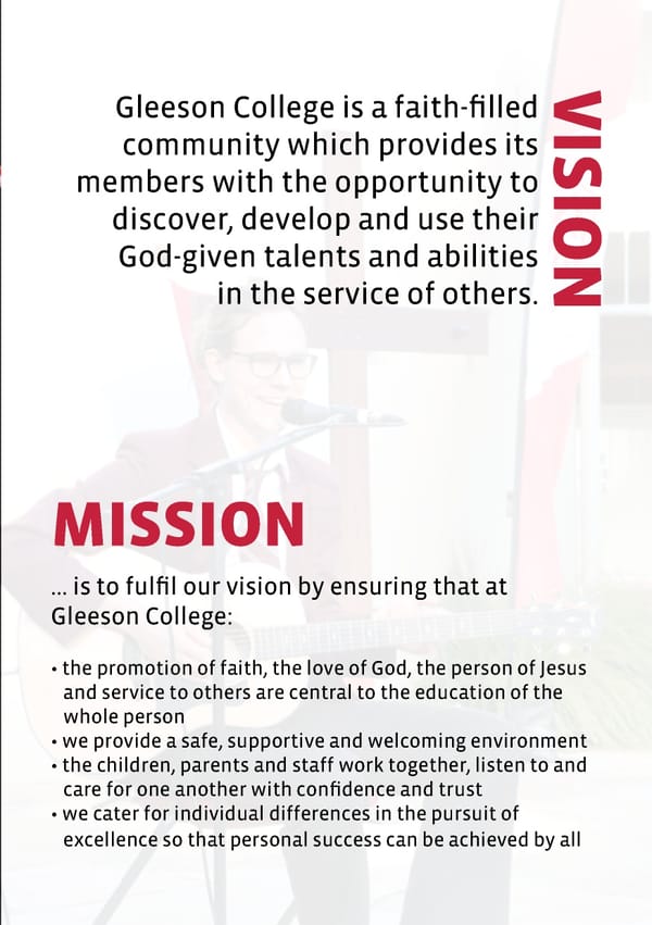 Gleeson College Prospectus - Page 5