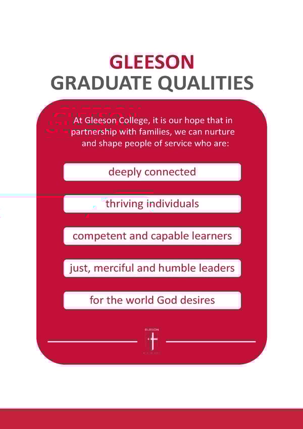 Gleeson College Prospectus - Page 34