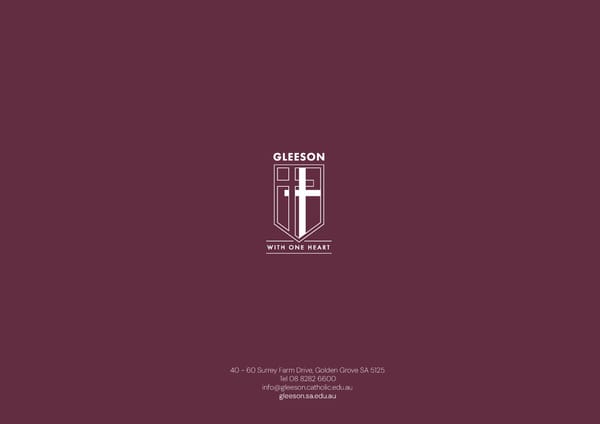 2026 Gleeson College Senior Years Curriculum Guide 2026 - Page 67